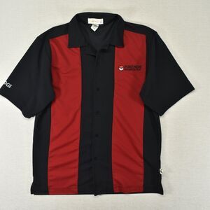 Rare Pokemon Organized Play Judge Tournament Shirt Mens Medium Black Red Bowling